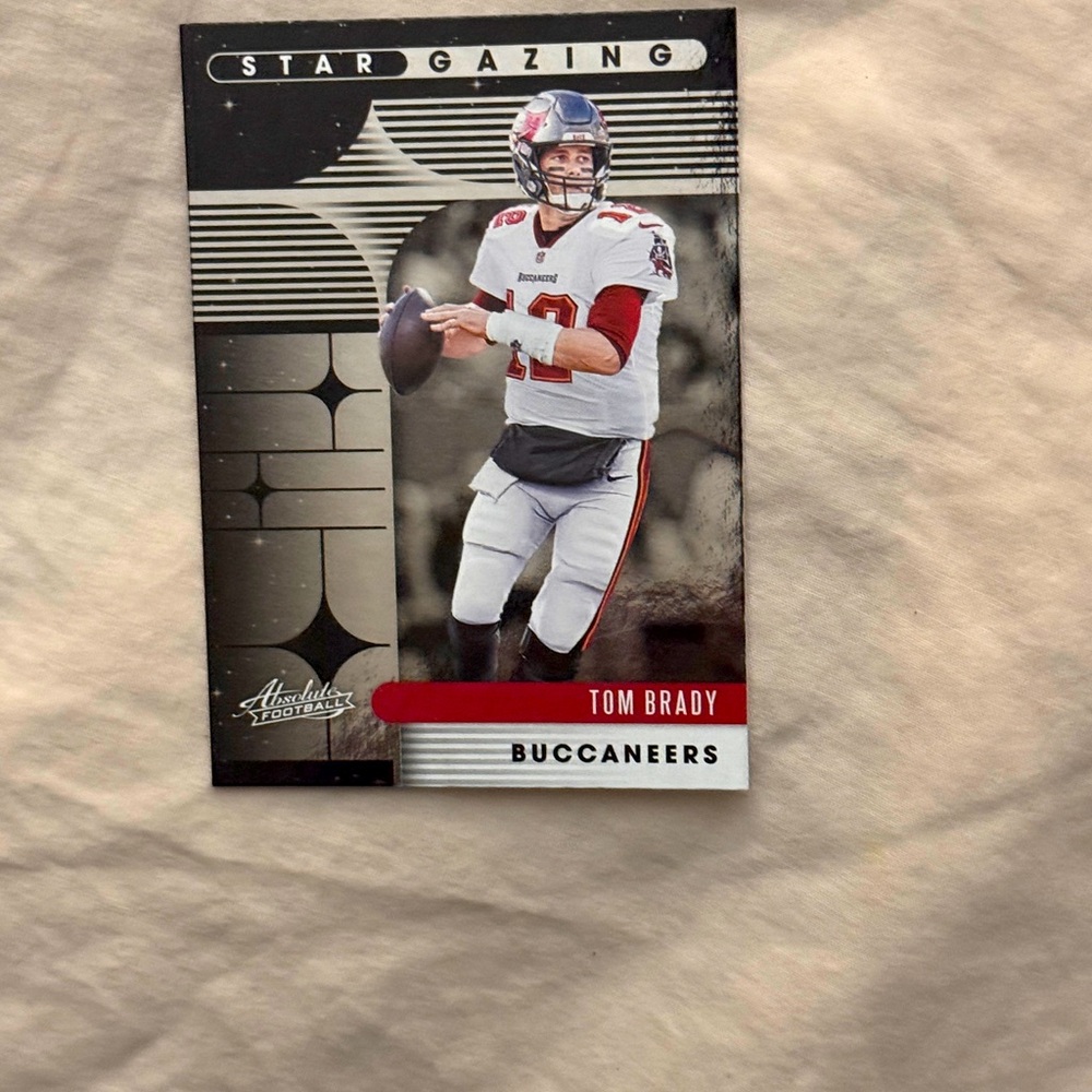 Tom Brady Buccaneers Trading Card